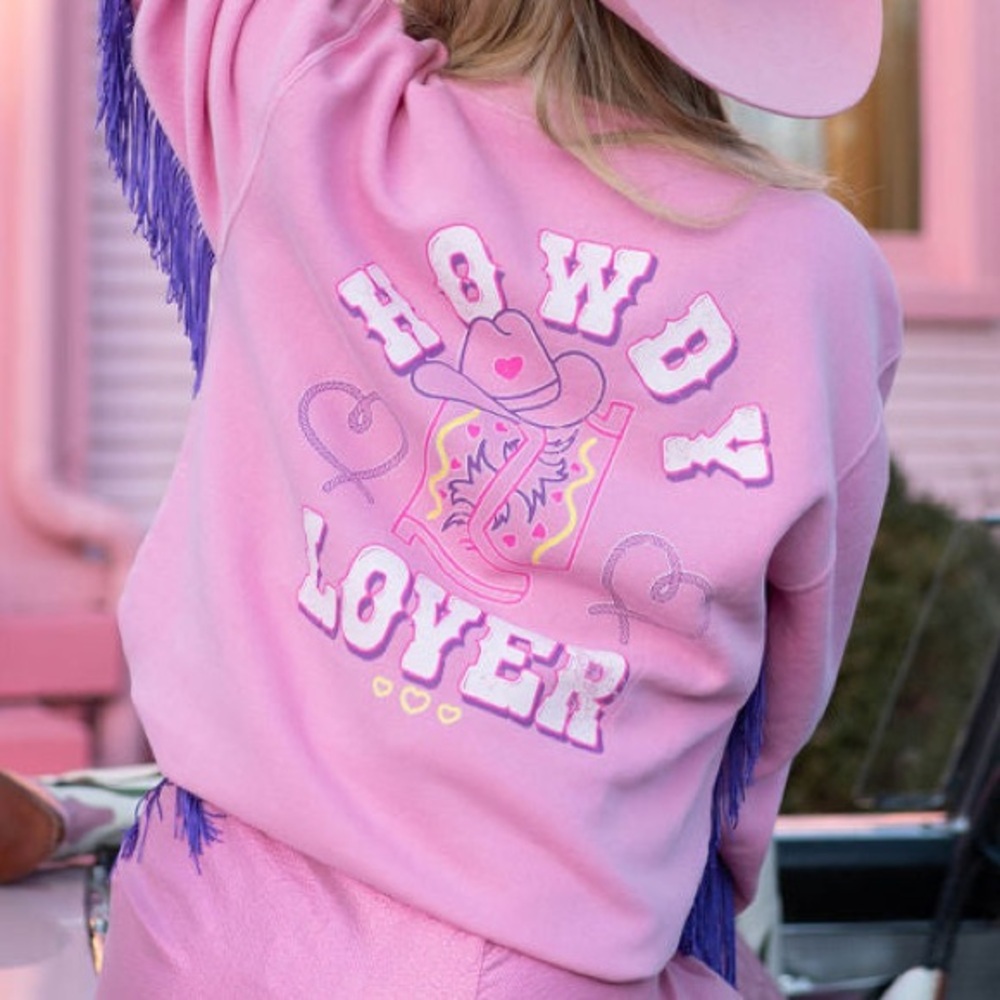 Living Fully Co. mallory ervin Howdy Lover Crewneck size XL.